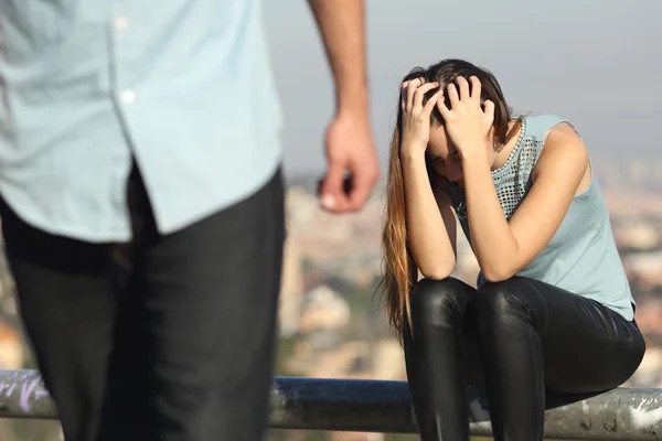 From the interwebs: Men don’t break up with women.