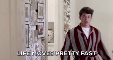 Stopping to look around once in a&nbsp;while