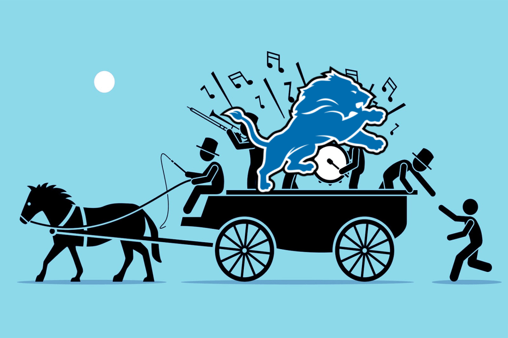 The last man on the Detroit Lions bandwagon&nbsp;￼