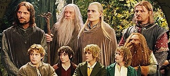 Rob and The Fellowship of the Ring.&nbsp;￼