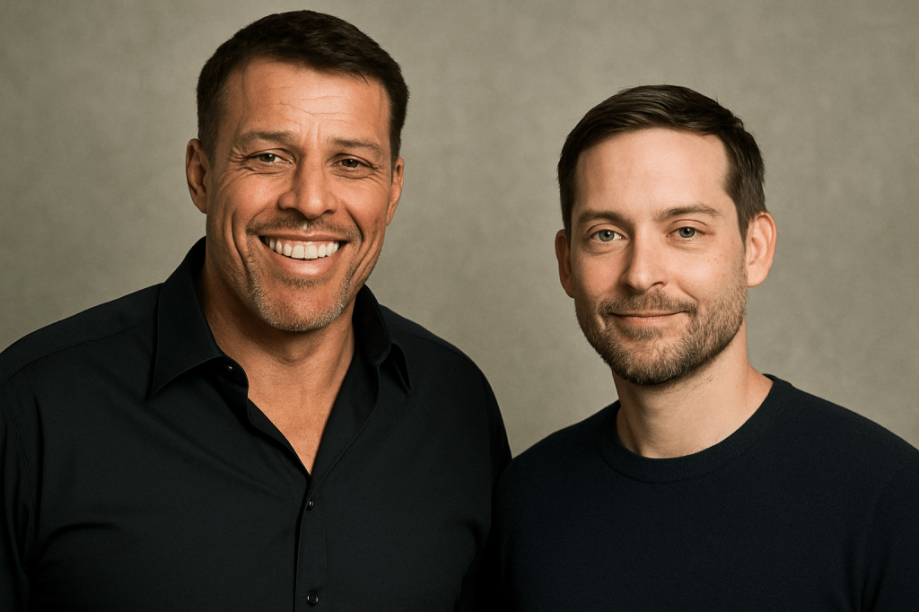 Of Tony Robbins and Tobey&nbsp;Maguire