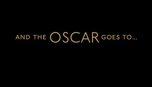 and the Oscar goes to…