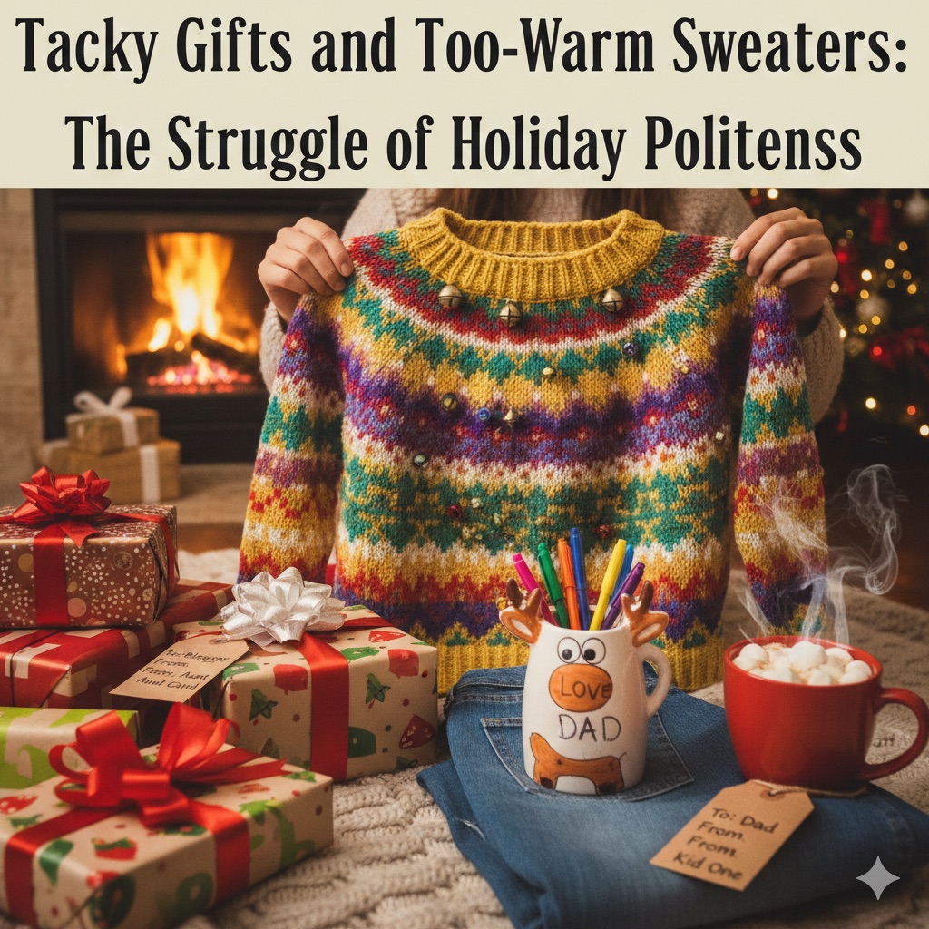 Tacky Gifts and Too-Warm Sweaters: The Struggle of Holiday Politeness