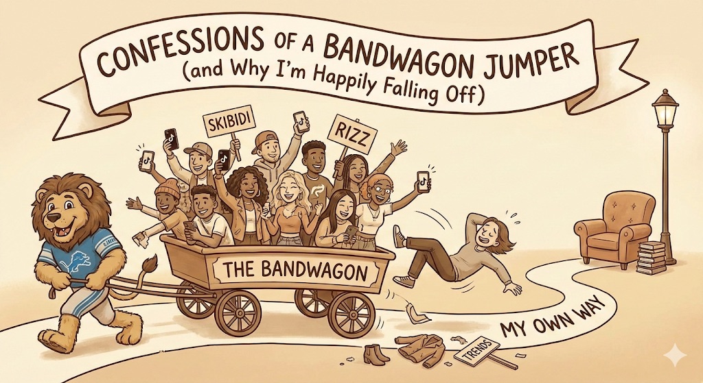 Confessions of a Bandwagon Jumper (and Why I’m Happily Falling Off)