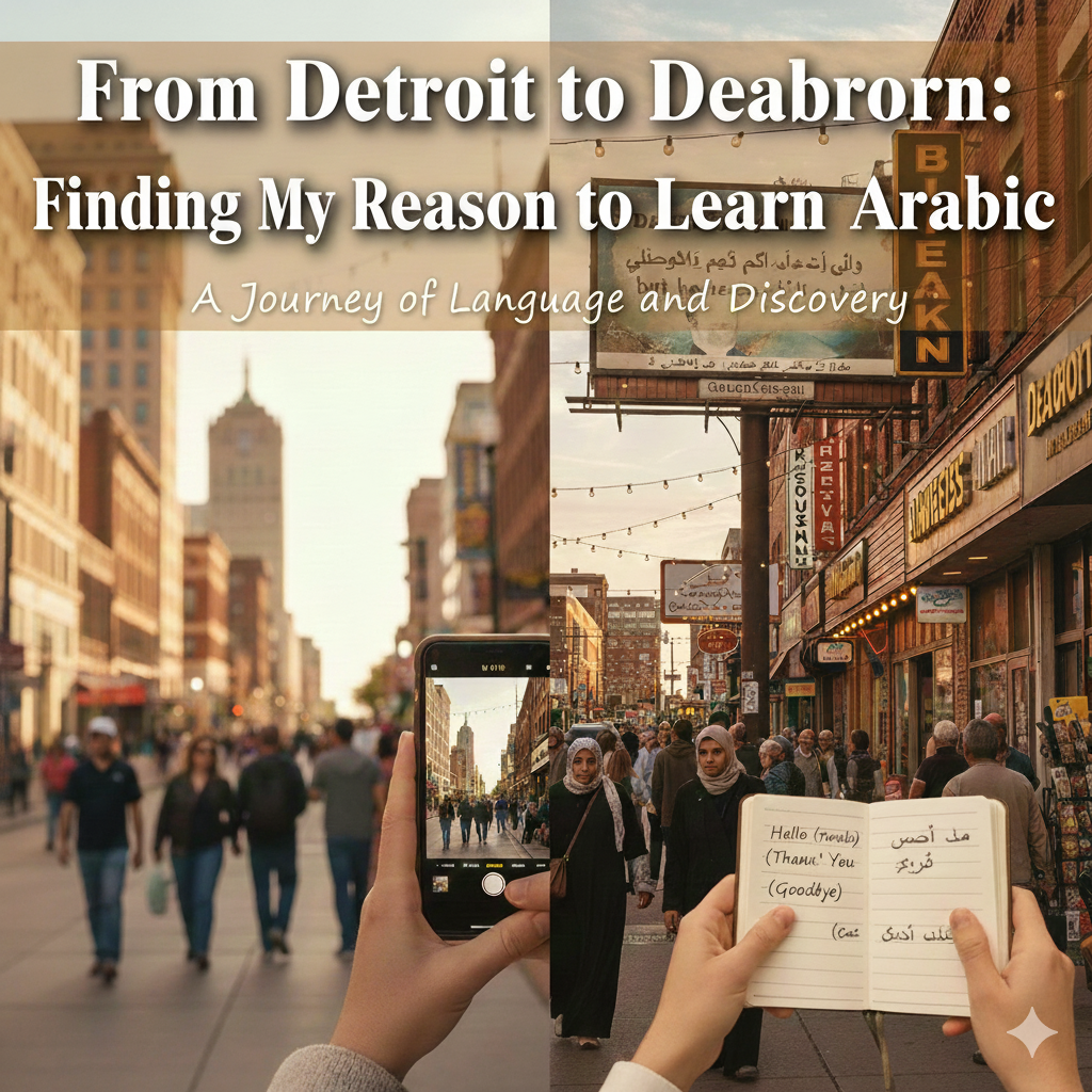 From Detroit to Dearborn: Finding My Reason to Learn Arabic