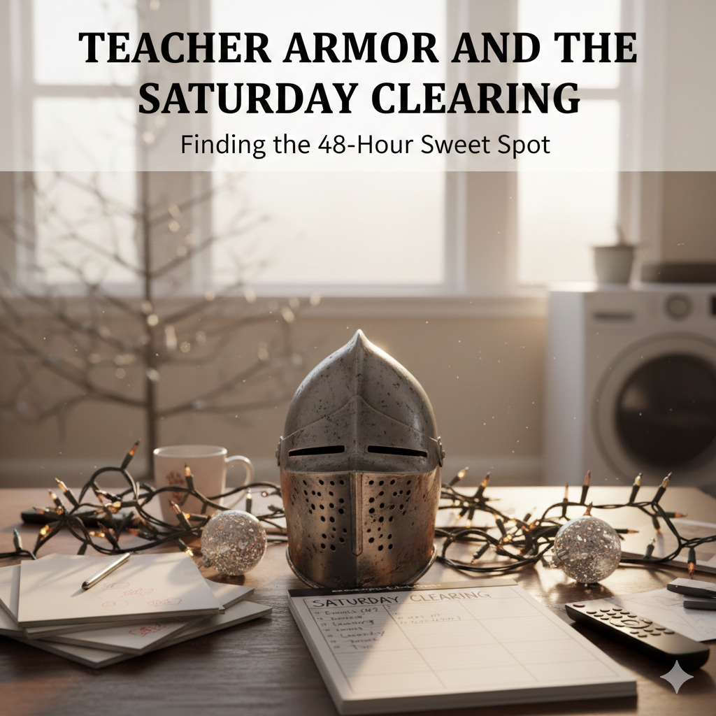 Teacher Armor and the Saturday Clearing