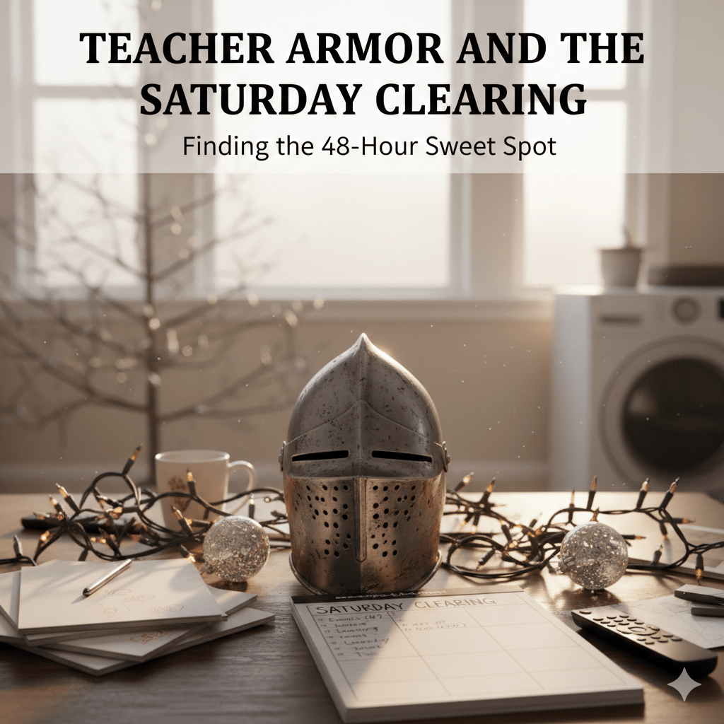Teacher Armor and the Saturday&nbsp;Clearing