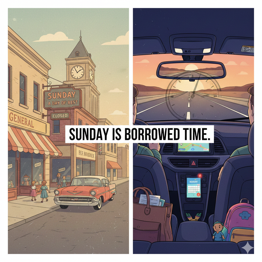 Sunday is borrowed time