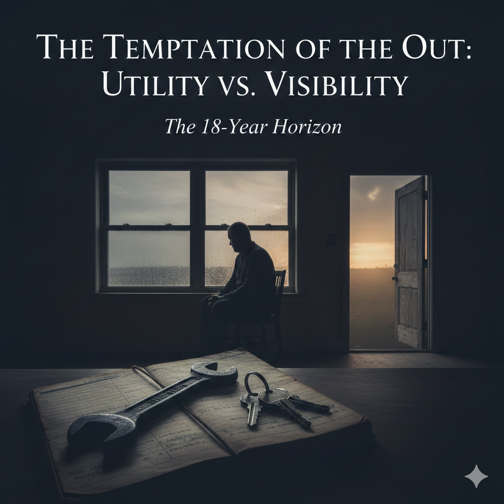 The Temptation of the Out: Utility vs. Visibility