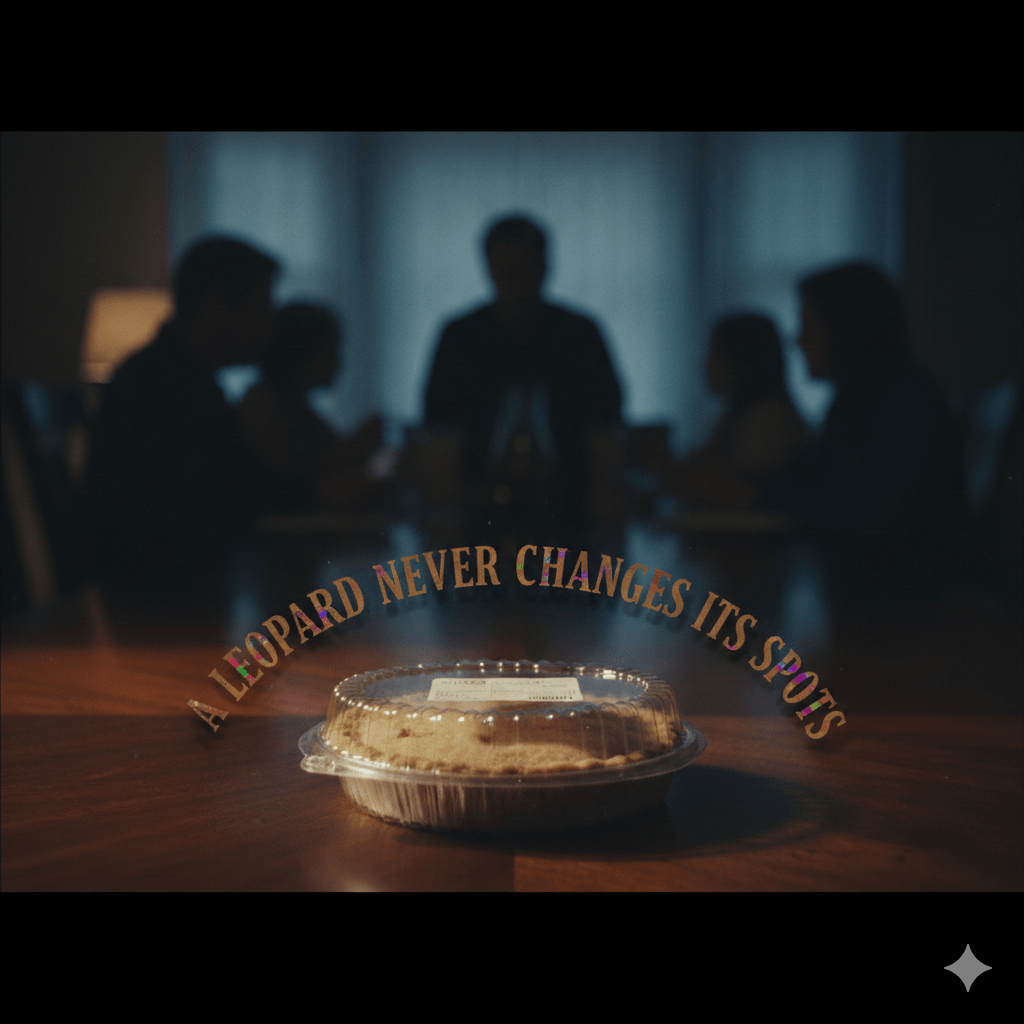 A leopard never changes its&nbsp;spots