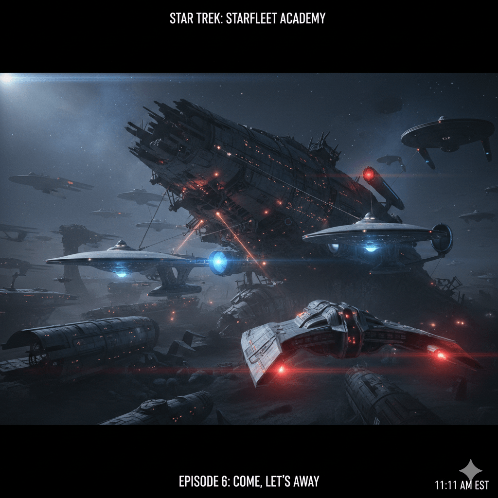 Rob Reviews – Star Trek: Starfleet Academy, episode 6 “Come, Let’s&nbsp;Away”