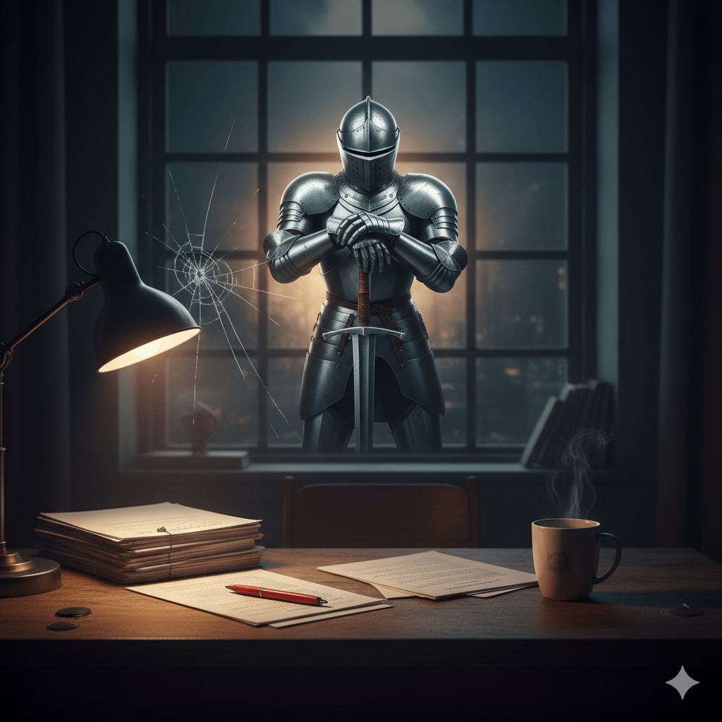 The Armor and the Sword: Learning to Adult for Myself