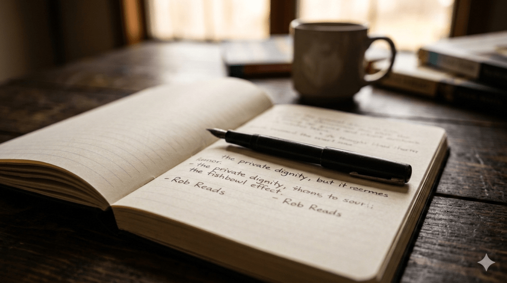 Rob Reads: The Dignity of the Private Practice