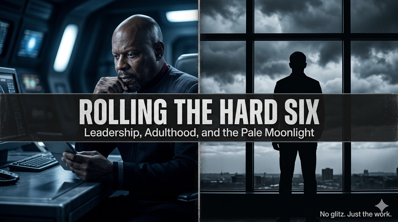 Rolling the Hard Six: Leadership and Adulthood In the Pale Moonlight