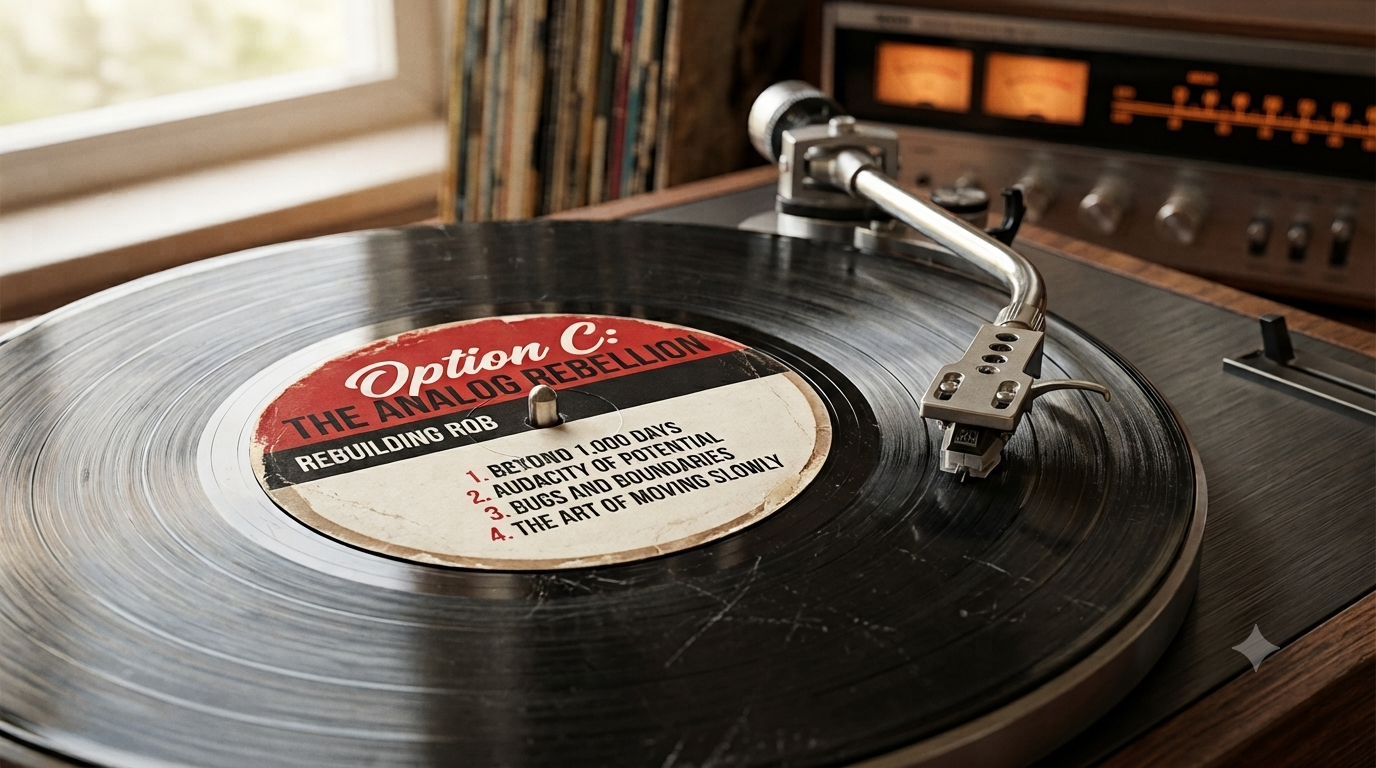 Option C: The Analog Rebellion