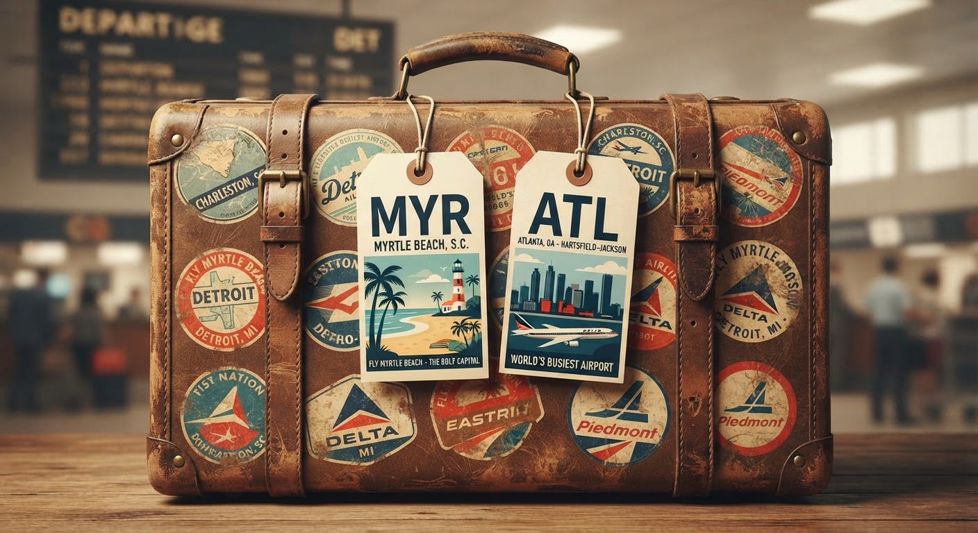 Airport Dynamics: Why Myrtle Beach Wins and Atlanta Loses